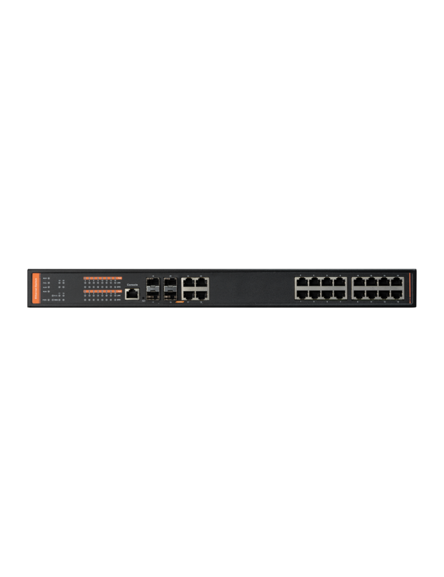 BCS-SP16G04G-4SFP-M - Switch 20 portowy (PoE)