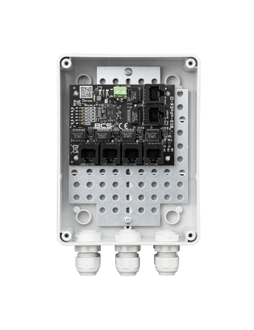 BCS-xPoE6/S - Switch 6 portowy (PoE)