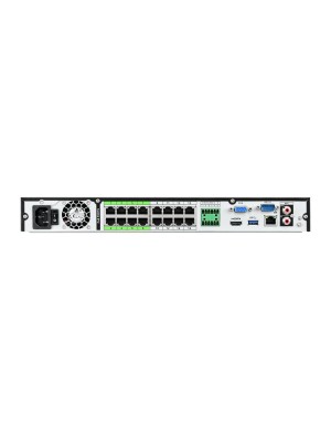 BCS-L-NVR1602-A-4KE-16P(2) - Rejestrator 16-kanałowy NVR, 2xHDD