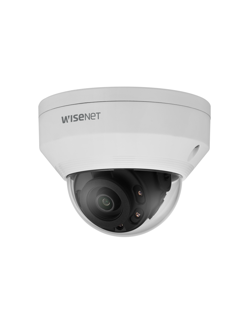 WISENET SAMSUNG ANV-L7012R - Kamera IP kopułowa, 4MP, 3mm, IR, zew. IP66, IK10