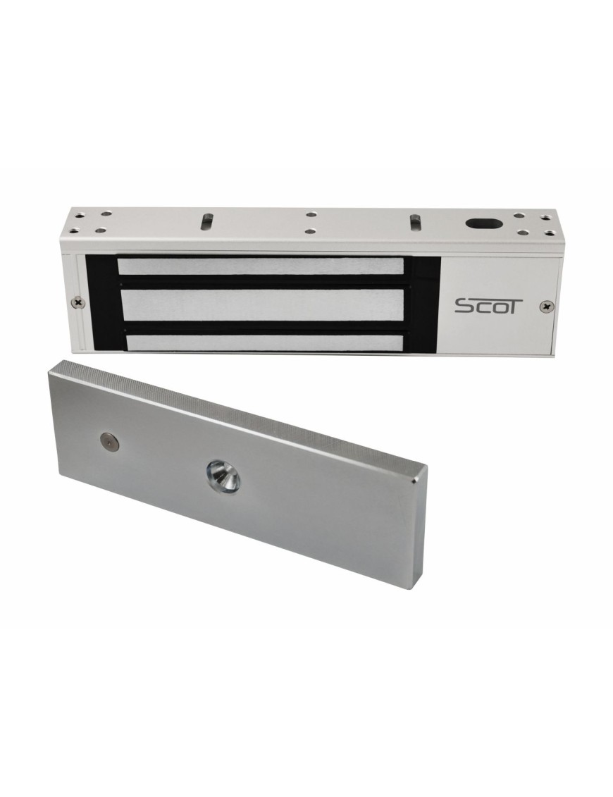 SCOT EL-1200SL2 - Zwora elektromagnetyczna 540kg z sygnalizacją