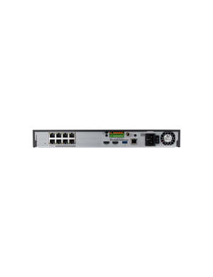 WISENET SAMSUNG XRN-815S - Rejestrator 8-kanałowy NVR, 2xHDD, PoE