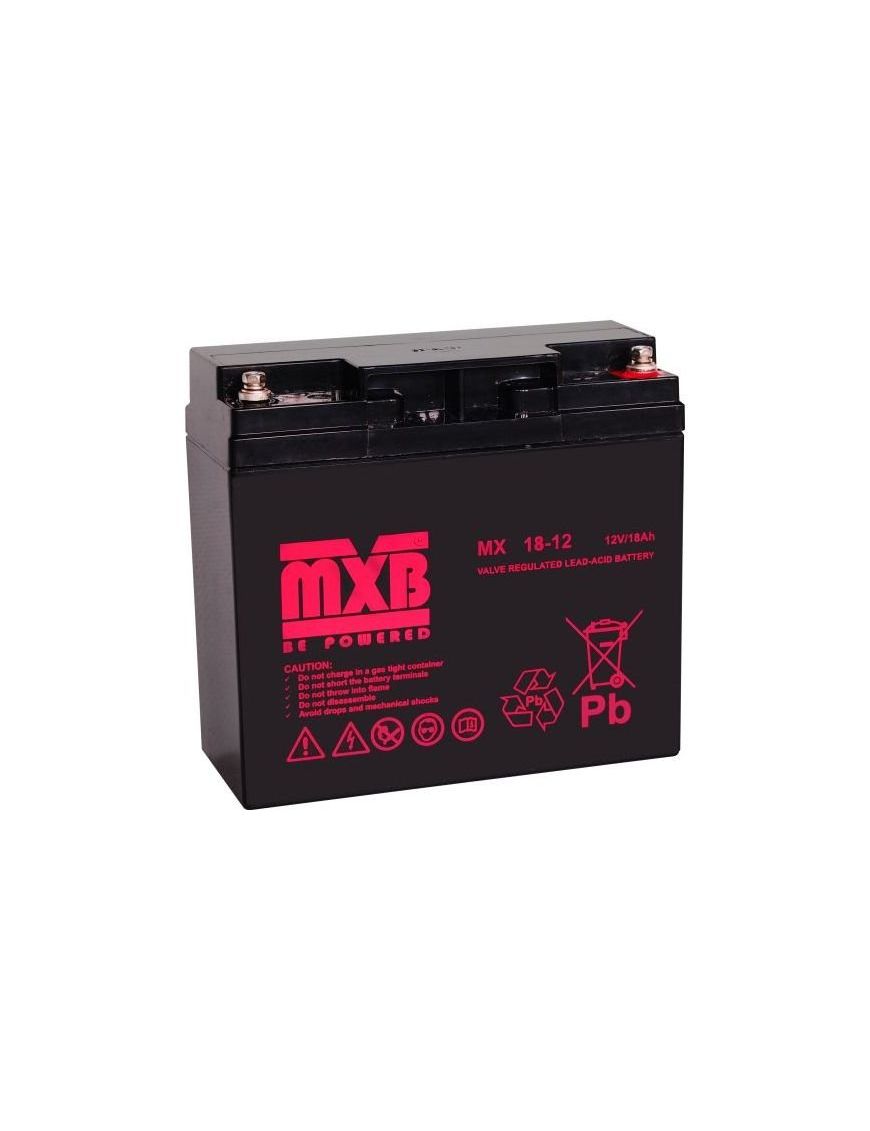 MERAWEX MX 18-12 - Akumulator 12V/18Ah