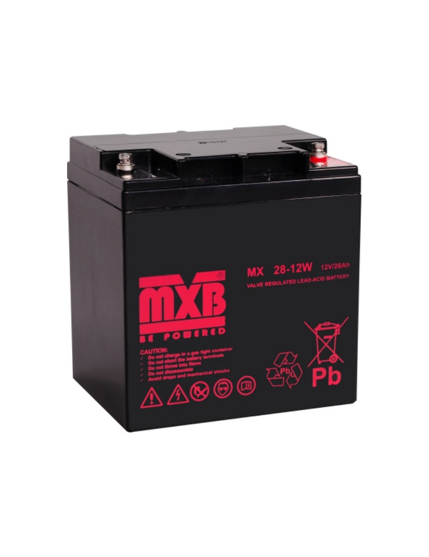 MERAWEX MX 28-12W - Akumulator 12V/28Ah