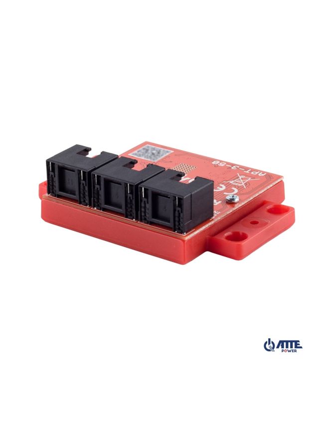 ATTE APT-3-50 - Switch PoE 3 portowy 10/100/1000Mbps, extender (1xPoE IN 802.3at/af + 2xPoE OUT 802.3at/af), zasilany z PoE