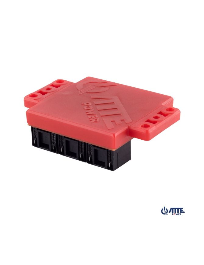 ATTE APT-3-50 - Switch PoE 3 portowy 10/100/1000Mbps, extender (1xPoE IN 802.3at/af + 2xPoE OUT 802.3at/af), zasilany z PoE