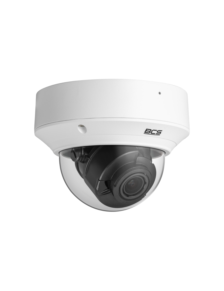 BCS-P-DIP58VSR4-Ai2 - Kamera IP kopułowa, 8MP, 2.8-12mm, IR, zew. IP67, IK10