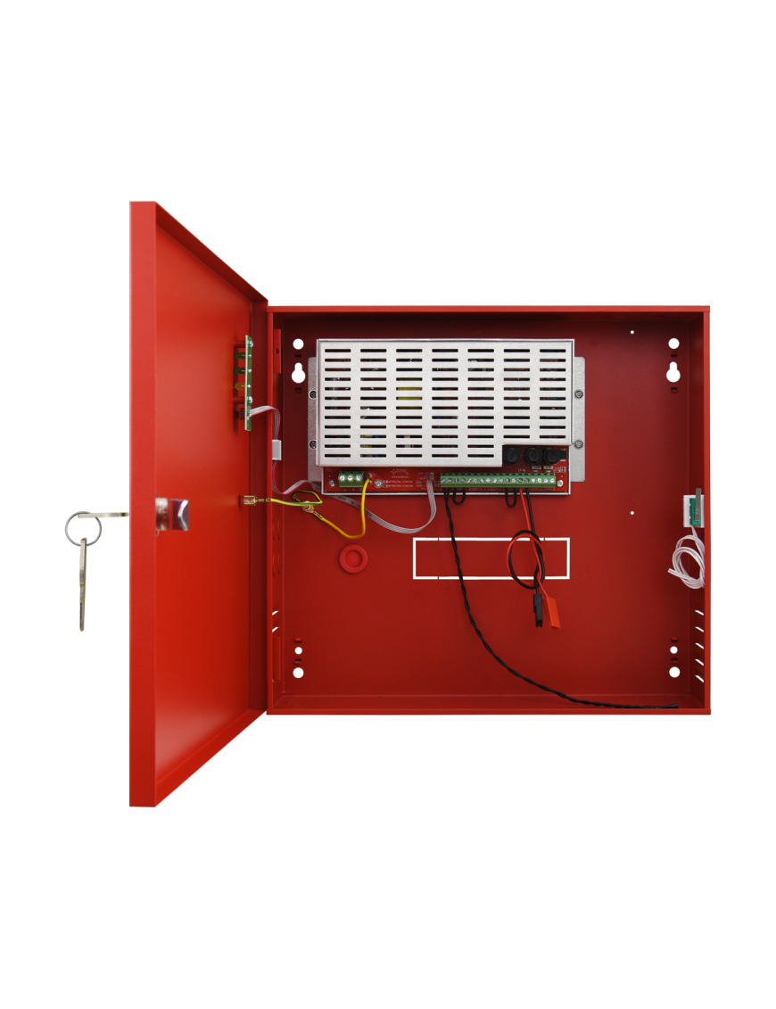 PULSAR EN54C-3A7 - Zasilacz do systemów przeciwpożarowych, EN54C 27.6V/3A/2x7Ah