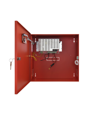 PULSAR EN54C-5A40LCD - Zasilac do systemów przeciwpożarowych z wyświetlaczem LCD, EN54C 27.6V/5A/2x40Ah
