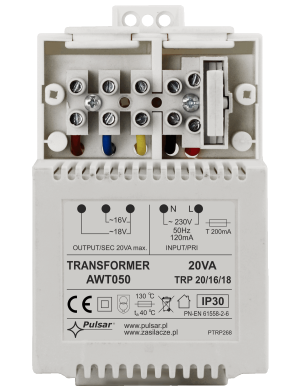 PULSAR AWT050 - Transformator TRP 20/16/18, IP30