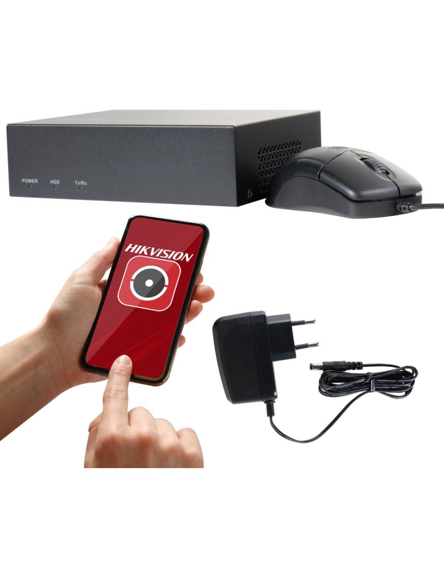 Rejestrator 4w1 Hilook by Hikvision 4 kanałowy 2MP SSD-DVR-2MP