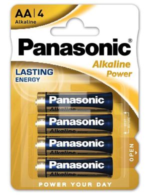 Bateria LR6/4BP (AA) PANASONIC Alcaline (blister 4 szt.)