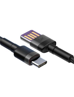 KABEL USB-A - USB-C Baseus Cafule CATKLF-PG1 100cm SuperCharge 40W 5A QC 3.0 W OPLOCIE