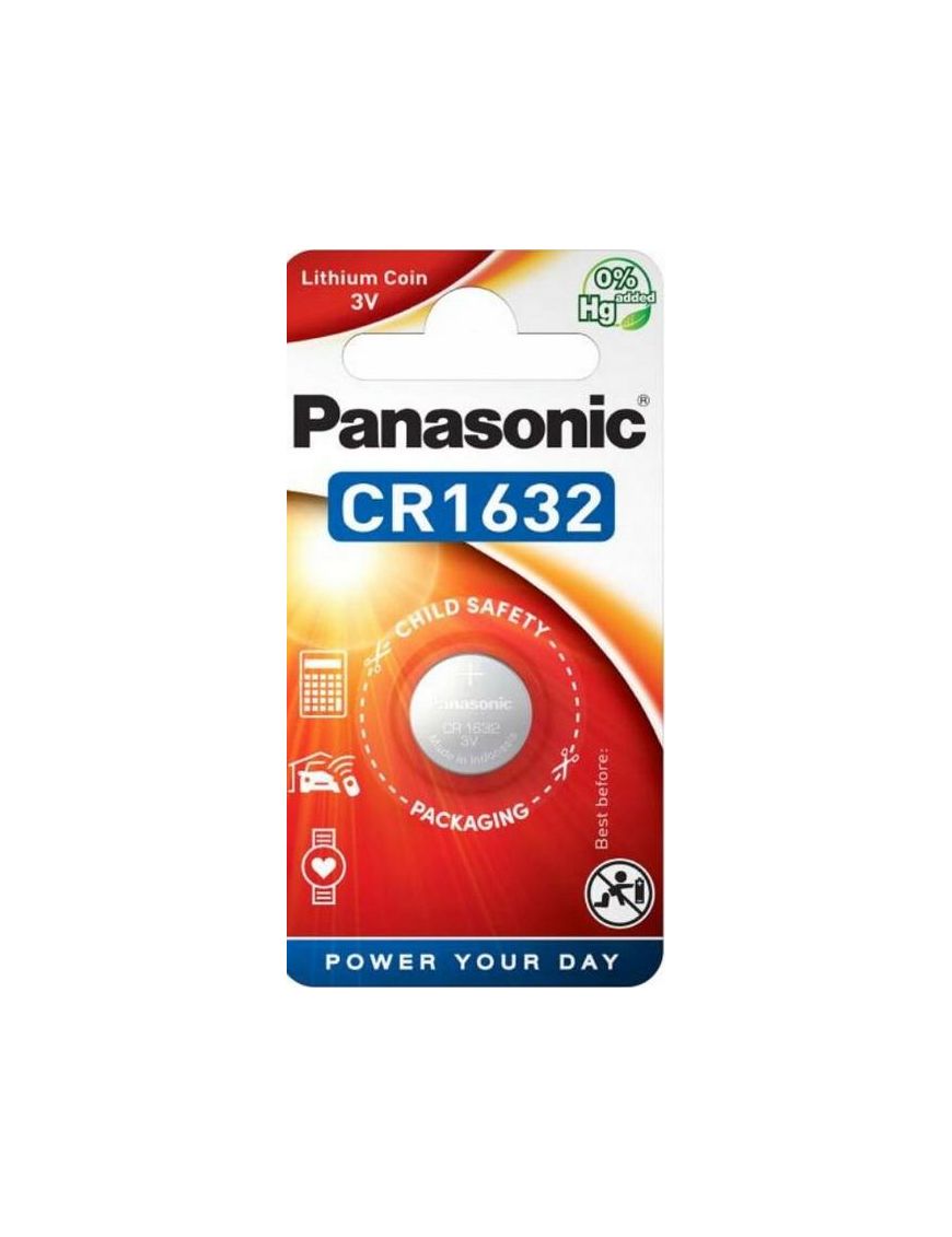 Bateria CR1632 1BL PANASONIC 3V 140mAh (1 szt.)