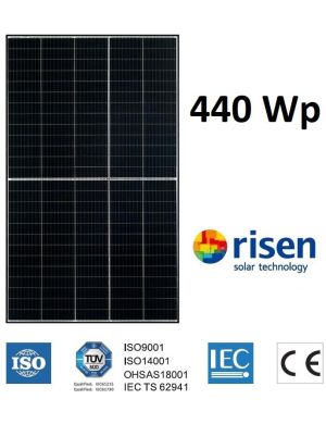 Moduł panel PV czarna rama 440W RISEN RSM130-8-440M 1894x1096x30mm