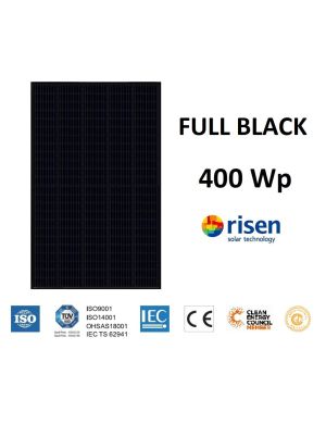 Moduł panel PV full black 400W RISEN RSM40-8-400MB 1754x1096x30mm