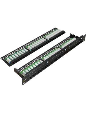 PULSAR RP-U48V5 - Patch Panel 48 portów / UTP / Cat5e