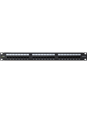 PULSAR RP-U24V5 - Patch Panel 24 porty / UTP / Cat5e