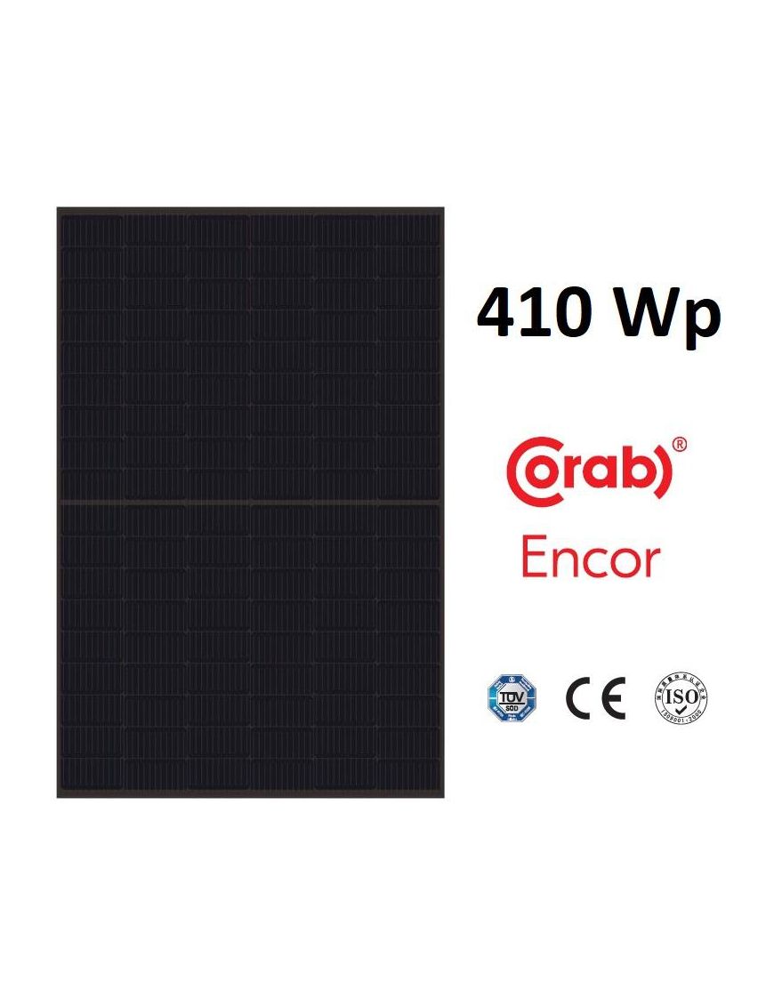 Moduł panel PV full black 410W ENCOR EC410M-10-108FB-V 1722x1134x30mm