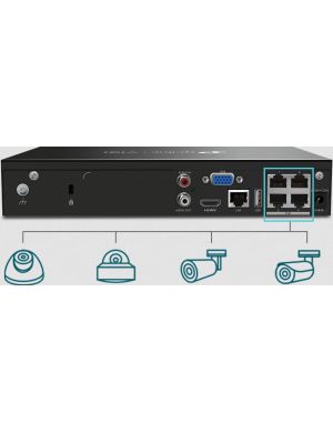 REJESTRATOR TP-LINK VIGI NVR1004H-4P