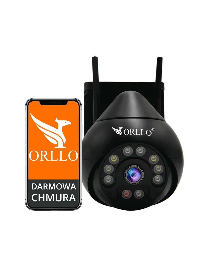 Kamera IP Orllo Z8 Pro WiFi Zewnętrzna Obrotowa Night Color 4MP