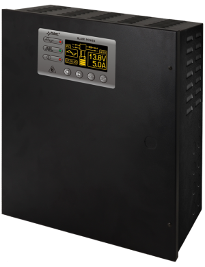 PULSAR PSBEN5012D/LCD - Zasilacz buforowy impulsowy z LCD - EN50131, PSBEN 13,8V/5A/40Ah/EN/LCD