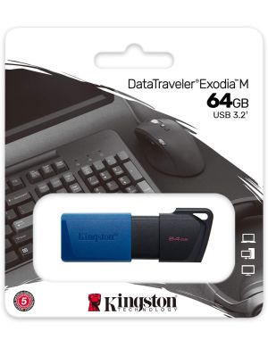 Pendrive Kingston Data Traveler Exodia M 64GB USB3.2 Gen1